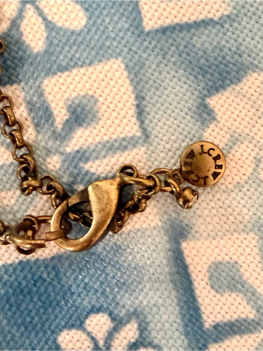J. Crew Emerald Green Crystal Pendant Necklace - Picture 3 of 3